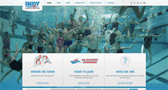 Desktop Screenshot of indyaquaticmasters.com